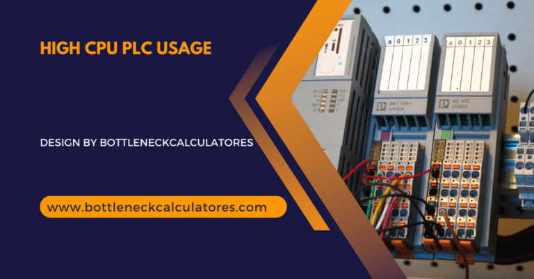 High Cpu Plc Usage