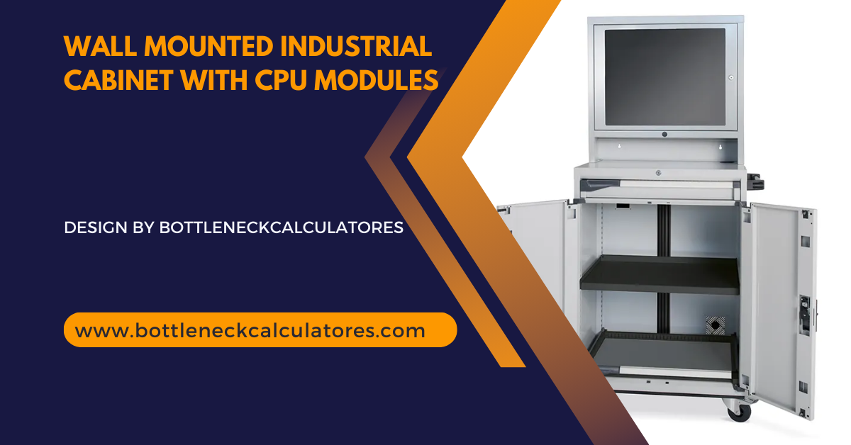 Wall Mounted Industrial Cabinet With Cpu Modules