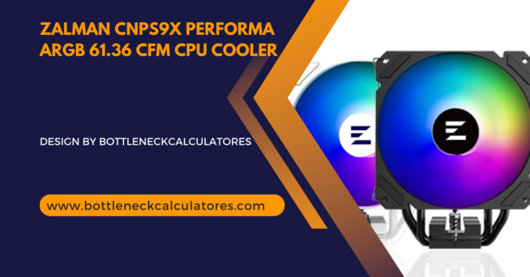 Zalman Cnps9x Performa Argb 61.36 Cfm Cpu Cooler