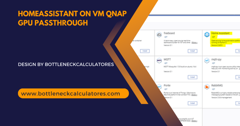 Homeassistant On Vm Qnap Gpu Passthrough